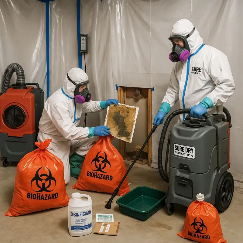 Contaminated Water Handling Protocols process in East Brookfield, MA
